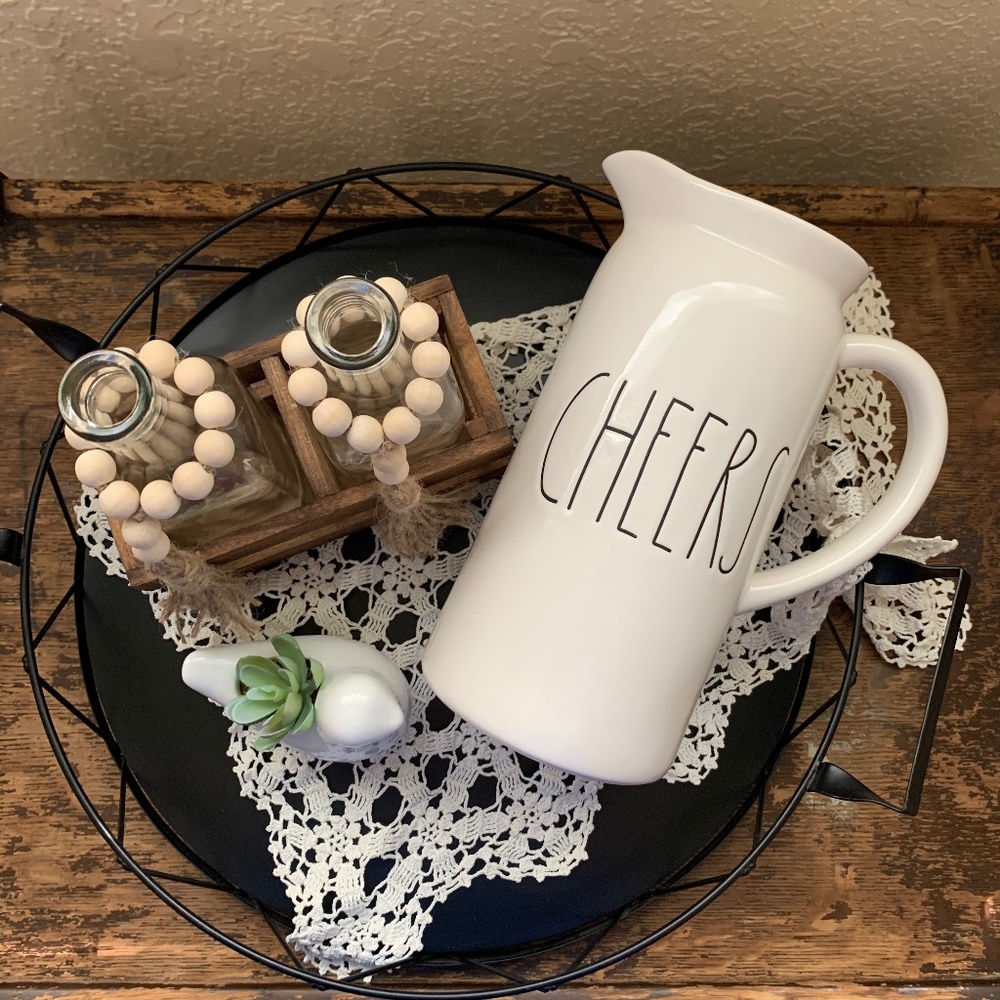 Cheers Pitcher | Rae Dunn